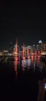 Marina Bay Sands Hotel Lichtershow - Singapur 