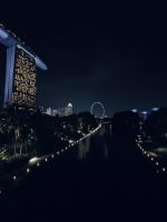 Singapur bei Nacht 