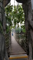 Singapur, Sentosa, Hängebrücke zum südlichsten Punkt