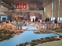 Singapur, URA-Gallery, Planmodell Stadt