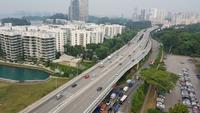 Singapur, aus der Seilbahn
