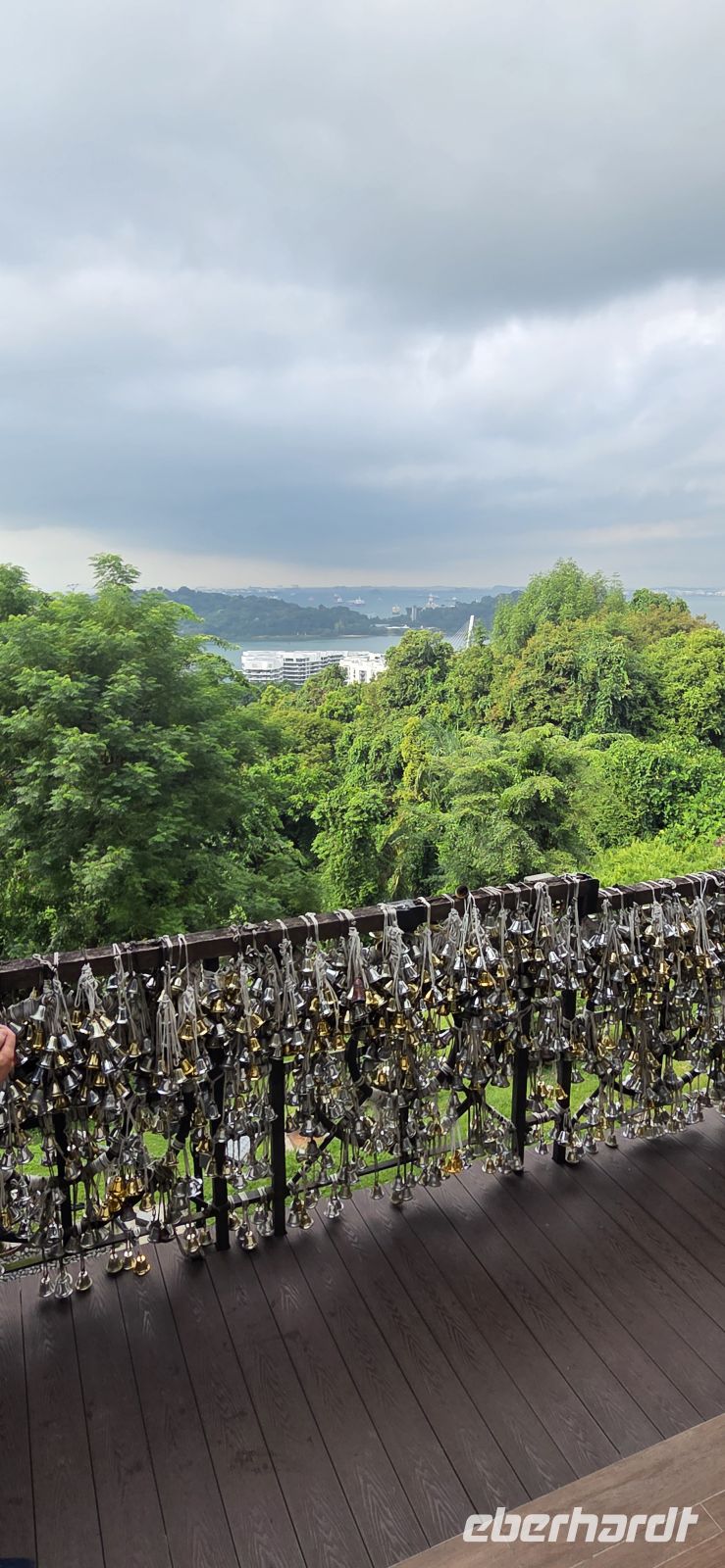 Singapur-Seilbahn nach Mount Faber