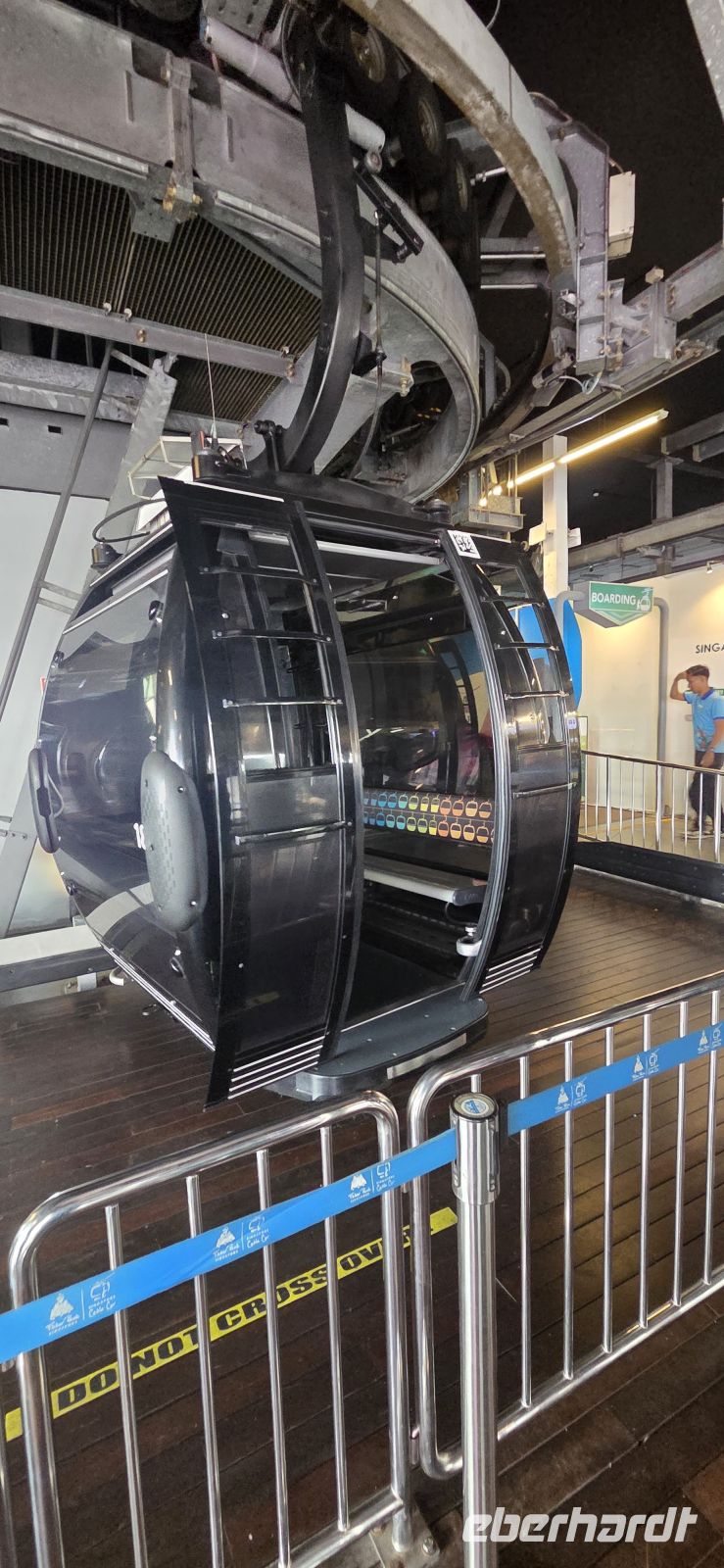 Singapur-Seilbahn nach Mount Faber