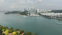 Singapur. Auf dem Weg nach Sentosa
