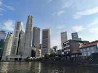 Singapur. Skyline