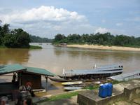 Taman_Negara_Bootsfahrt_zum_Resort