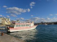 Unser Boot für die Hafenrundfahrt