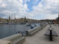 An der Uferpromenade von Senglea