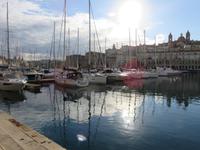 Yachthafen am Creek mit Blick nach Senglea