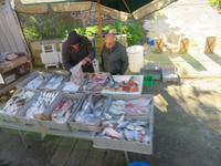 Fischer am Wegesrand