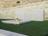 Gedenkstätte an der Zitadelle von Rabat