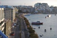 Sliema - Blick vom Hotel