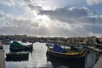 Marsaxlokk - Fischerdorf - bunte Boote