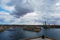 Blick vom Barrakka Garden über Malta