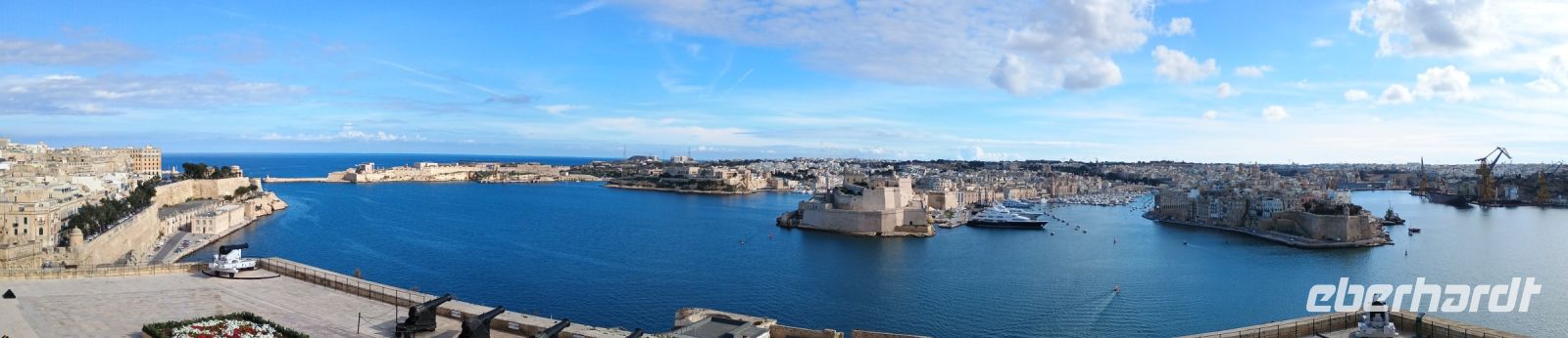 Stadtrundgang Valletta - Oberer Barrakka Garten