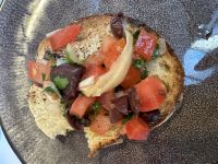 Malta Mittagessen Bruscetta