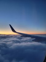 über den Wolken/Rückflug