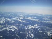 Die Alpen haben wir auch gesehen