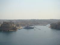 Blick auf Großhafen Vallettas