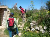 Abstieg von den Victoria Lines