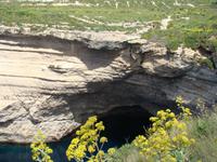 Klippen im Norden der Insel Malta