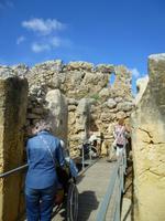 imponierende Steinmauern