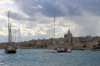 Blick auf Valletta