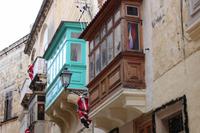 Weihnachtliche Dekoration in Vittoriosa