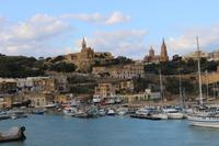 Blick auf Gozo