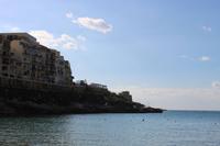 Blick auf die Bucht von Xlendi