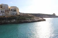 Blick auf die Bucht von Xlendi