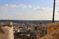 Ausblick von der Zitadelle in Rabat (Victoria)