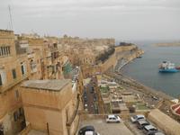 Valletta (Ausblick von den Oberen Barrakka Gärten in die Altstadt)