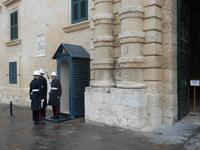 Valletta (Wachablösung am Großmeisterpalast)