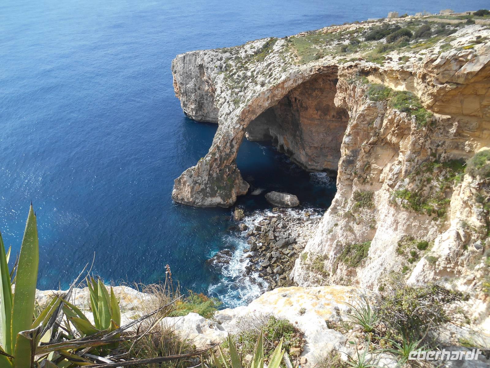 Blick auf die Blaue Grotte