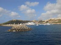 Fährüberfahrt von Malta nach Gozo (Ankunft in Mgarr)