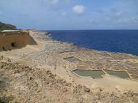 Insel Gozo (Wanderung von Qbajjar nach Gharb - Salzpfannen)