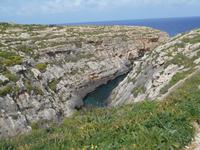 Insel Gozo (Wanderung von Qbajjar nach Gharb - Schlucht des Wied-Ghasri)