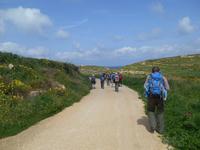 Insel Gozo (Wanderung von Qbajjar nach Gharb - Tal Wied-Ghasri)