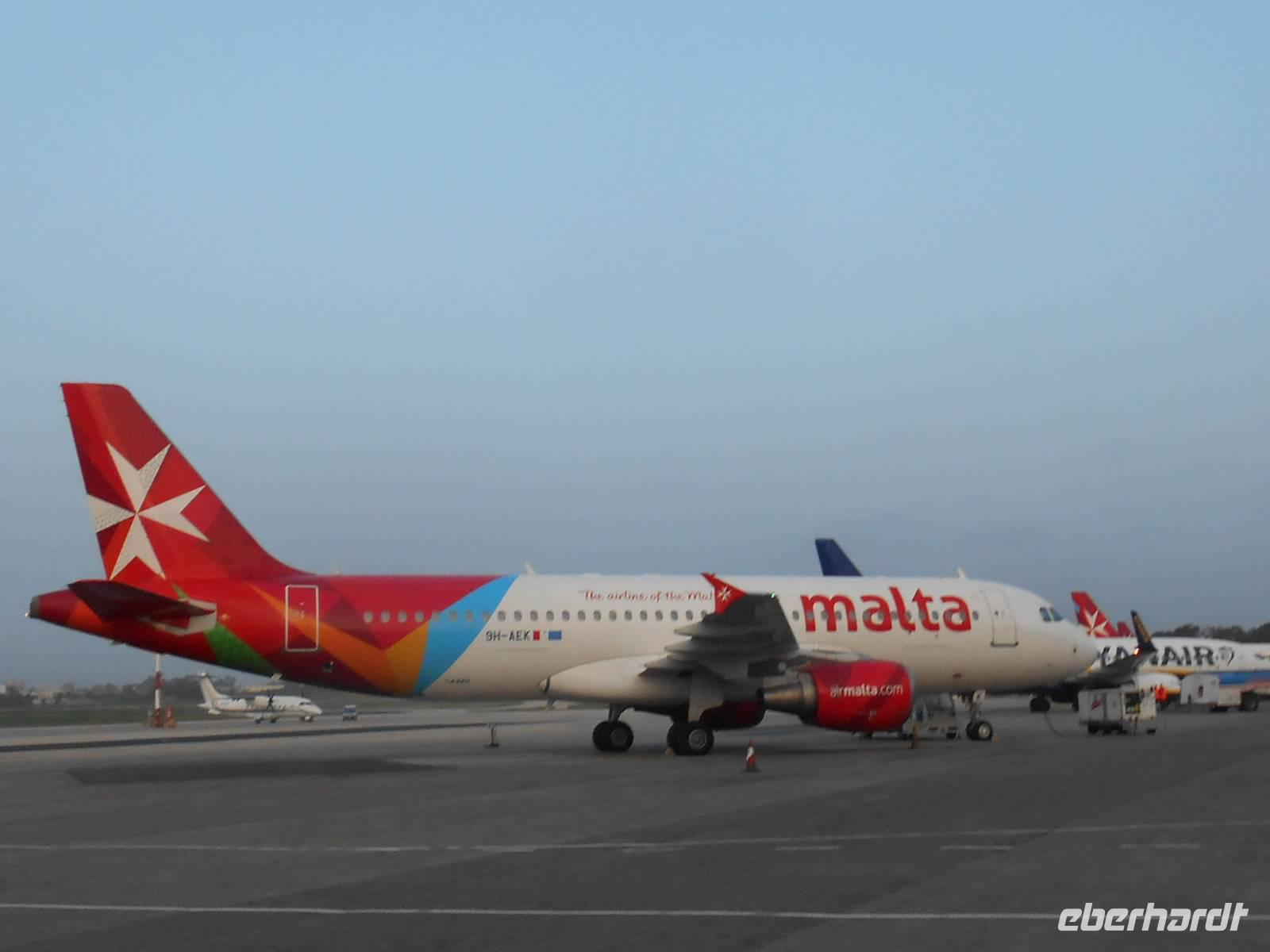 Rückflug mit Ait Malta