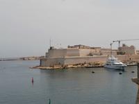 Blick Grand Harbour Valletta Malta