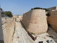 Valletta-Wallgraben zur Vorstadt Floriana