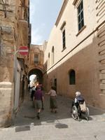 unterwegs in Valletta-Hauptstadt von Malta