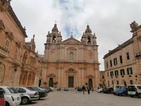 Mdina-alte Hauptstadt Maltas-St. Pauls Platz