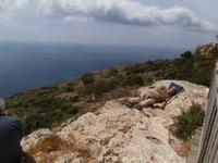 Dingli Klippen-Westküste von Malta