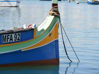 Luzzu-Boot mit magischen Auge