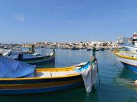 Luzzu-Boote mit magischen Auge