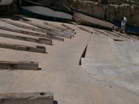 Zugang zu den Booten für Blaue Grotte