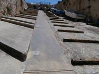 Zugang zu den Booten für Blaue Grotte