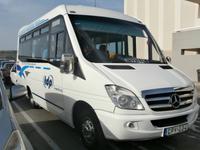 Unser Bus in Malta-behindertengerecht mit Hebebühne